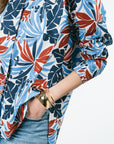 Camicia Ylenia | Tropical Essence Blues