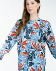Camicia Ylenia | Tropical Essence Blues
