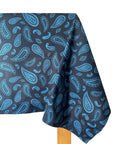 Tovaglia in puro cotone stampa San Pantaleo Blu